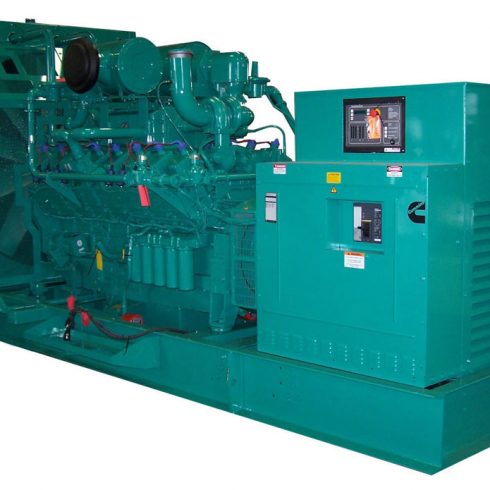 Zespół generatorów biogazowych 620kw 775kva cummins