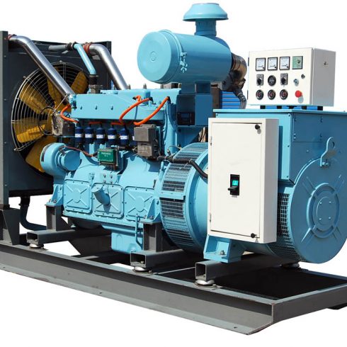 64kw 80kva elektrický start cummins syngas generátor set