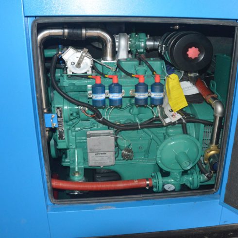 sound and waterproof cummins engine LPG generator set
