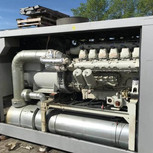 190kw MAN biogas power generator 100% original made in Germany engine