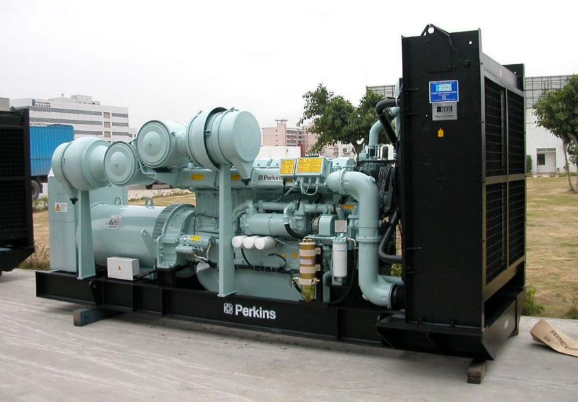 375kw Perkins natural gas generator with low fuel consumption and cost