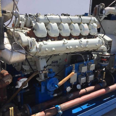 400kw 500kva bioplynový generátor MAN pro výrobu elektrické energie na venkově