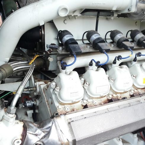 500kw 625kva MAN kogenerační bioplynová elektrárna