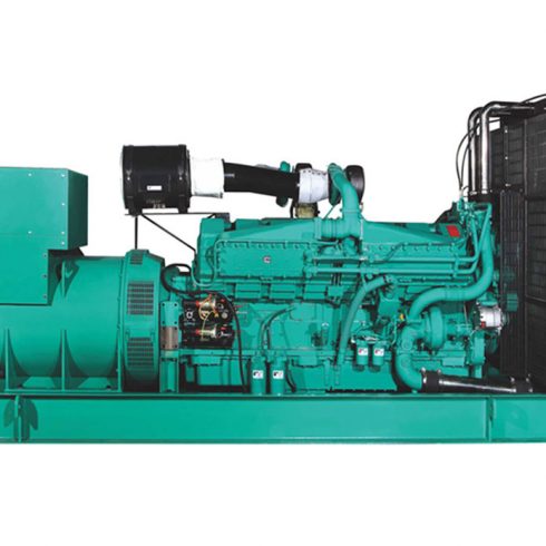 Индустриален дизелов генератор с двигател Cummins V12 с мощност 900 kW