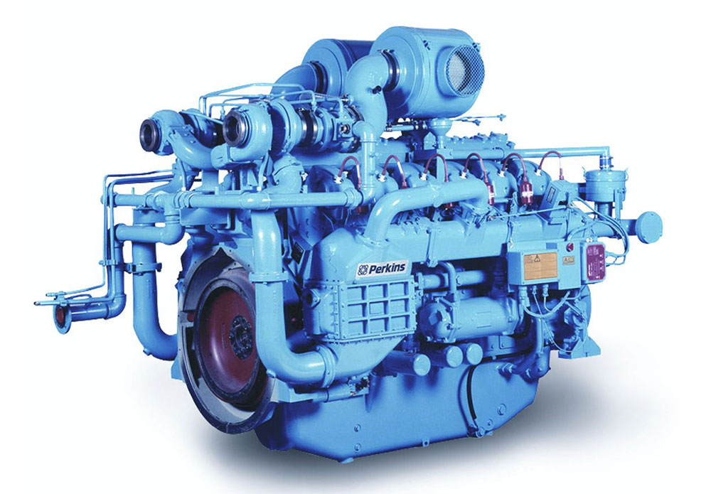 Turbocharged and cooling lpg engine generator set