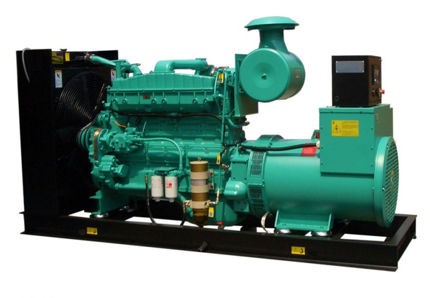 generatore diesel cummins 300kw con alternatore stamford