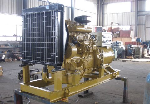 vodní chlazení 4 válce SDEC 50kw 62,5kva dieselový generátor