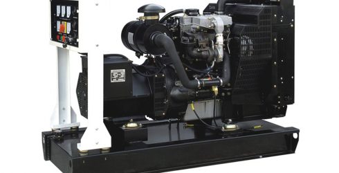 Generator diesel China Perkins 80kw 100kva dengan pemutus sirkuit ABB