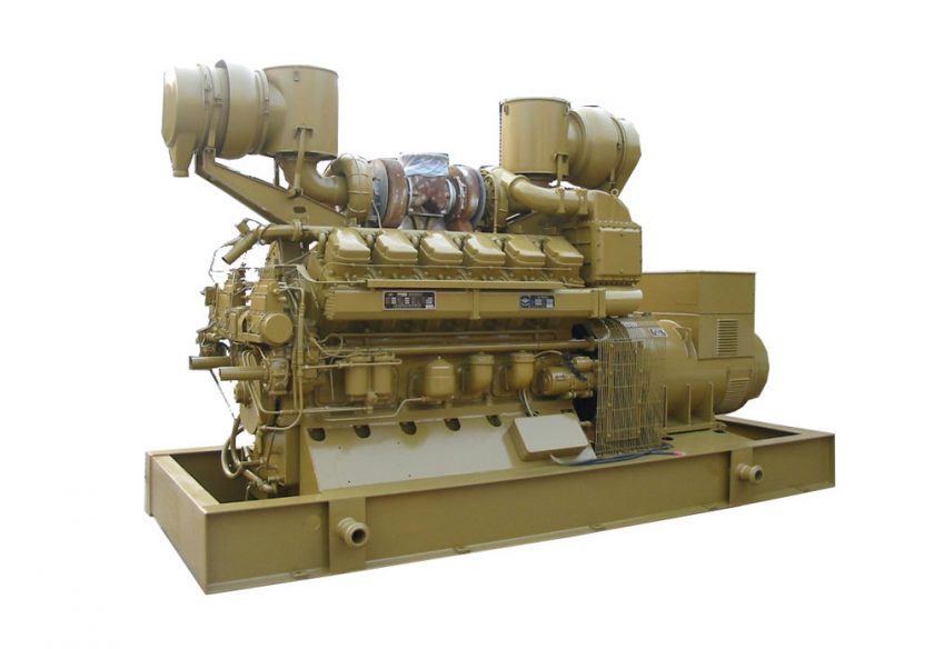 JDEC open type cooling diesel generator set