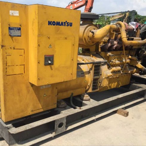 Prime 280kw 350kva gebraucht Komatsu second hand diesel generator set