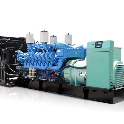 Generator diesel mesin MTU 16V2000G65 800kw 1000kva asli Jerman